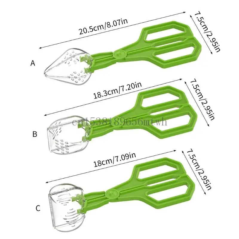 Clear Reptiles Feeding Tongs Ergonomic - ProPawPet.com