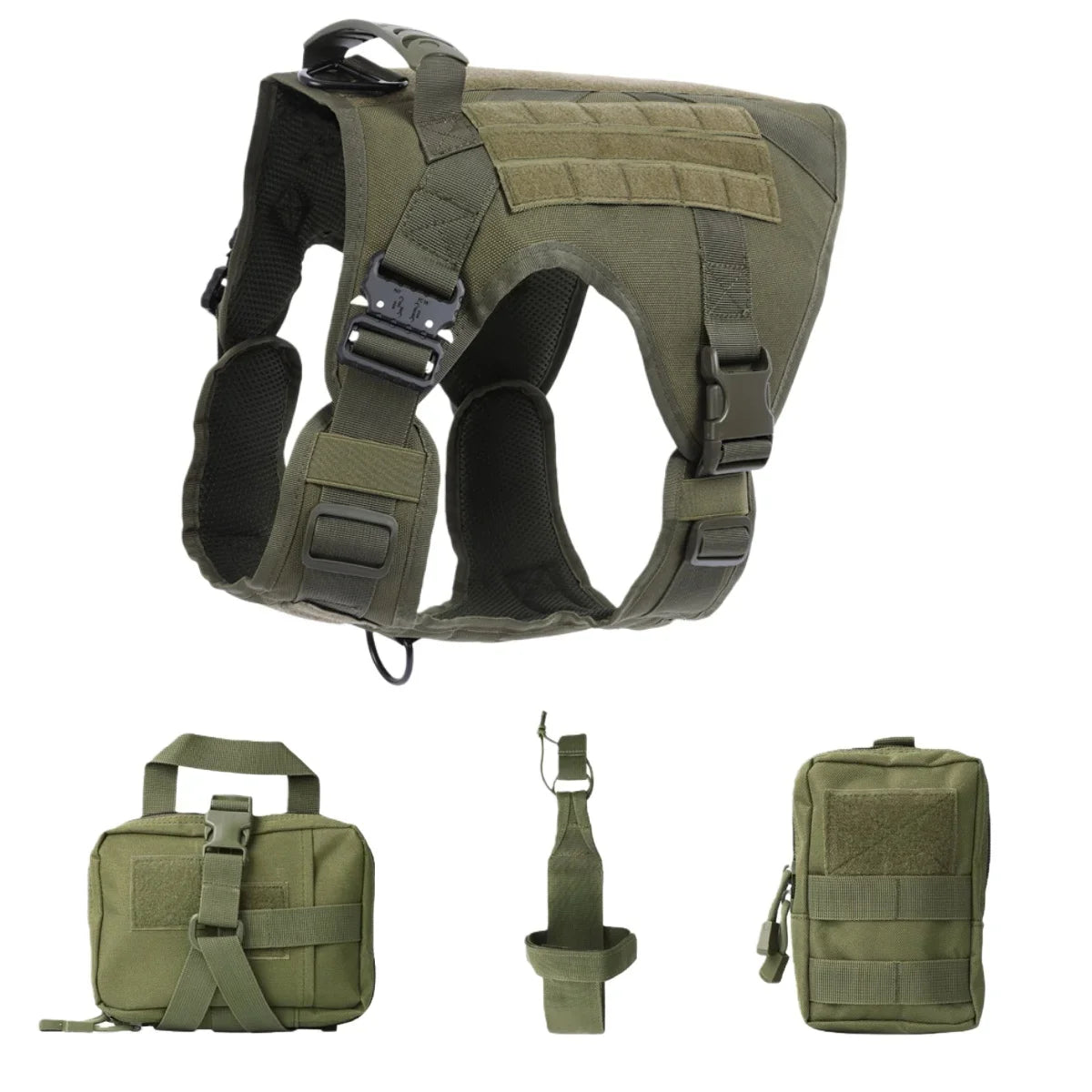 Tactical Dog Harness, Adjustable No-Pull - ProPawPet.com