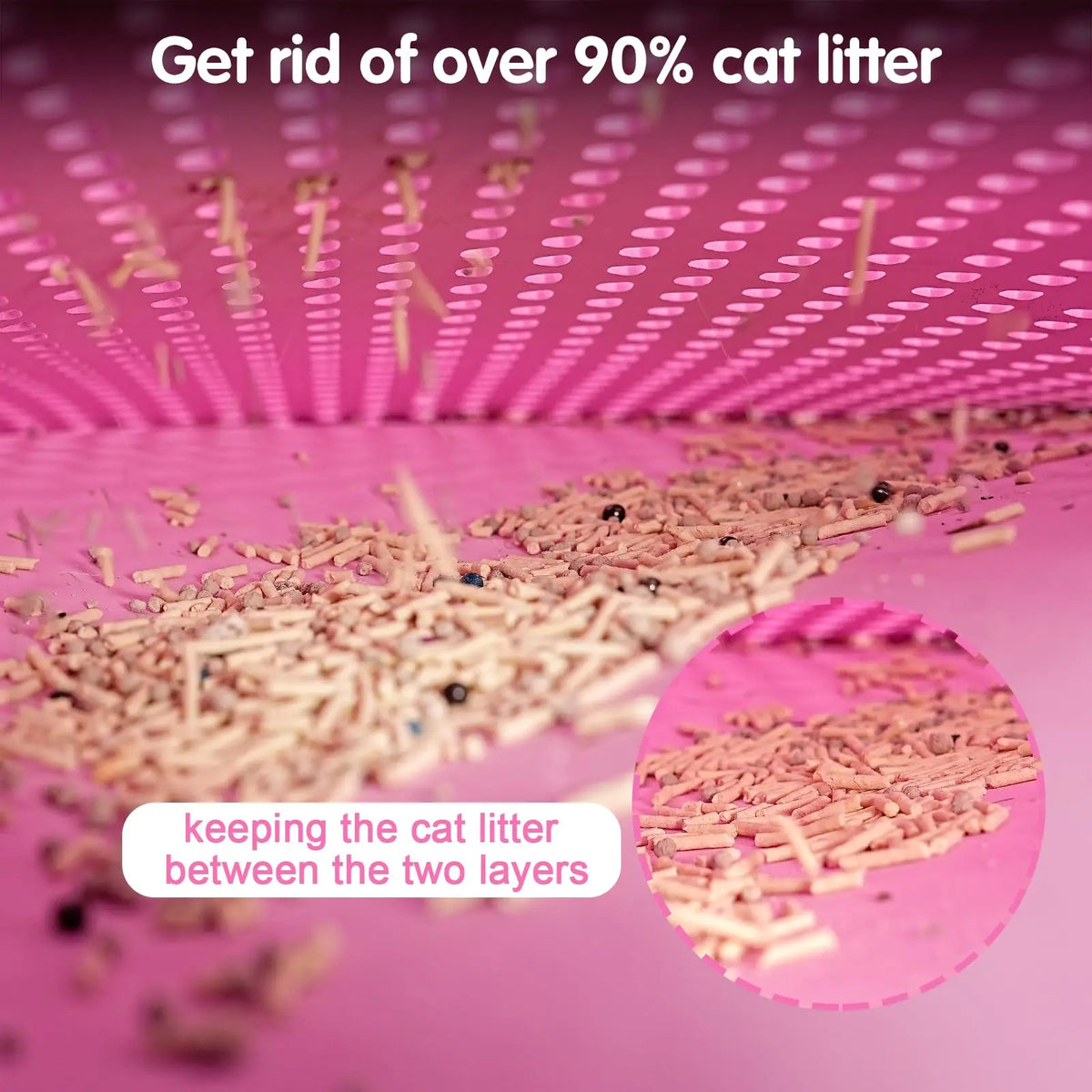 45x60CM Cat Litter Mat Large Size Waterproof - ProPawPet.com