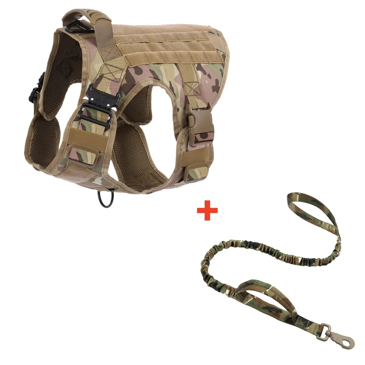Tactical Dog Harness, Adjustable No-Pull - ProPawPet.com
