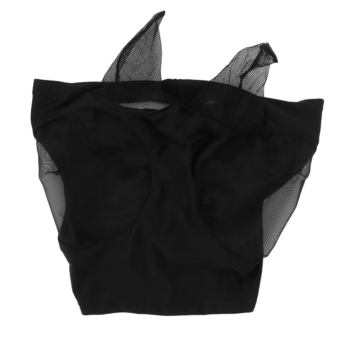 Horse Mesh Fly Mask Knitted Fabric Breathable Elastic Face – 5 Colors