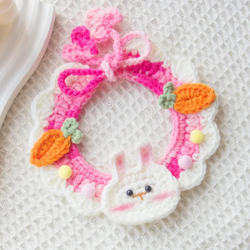Hand-knitted Pet Collar Cat Decorative - ProPawPet.com