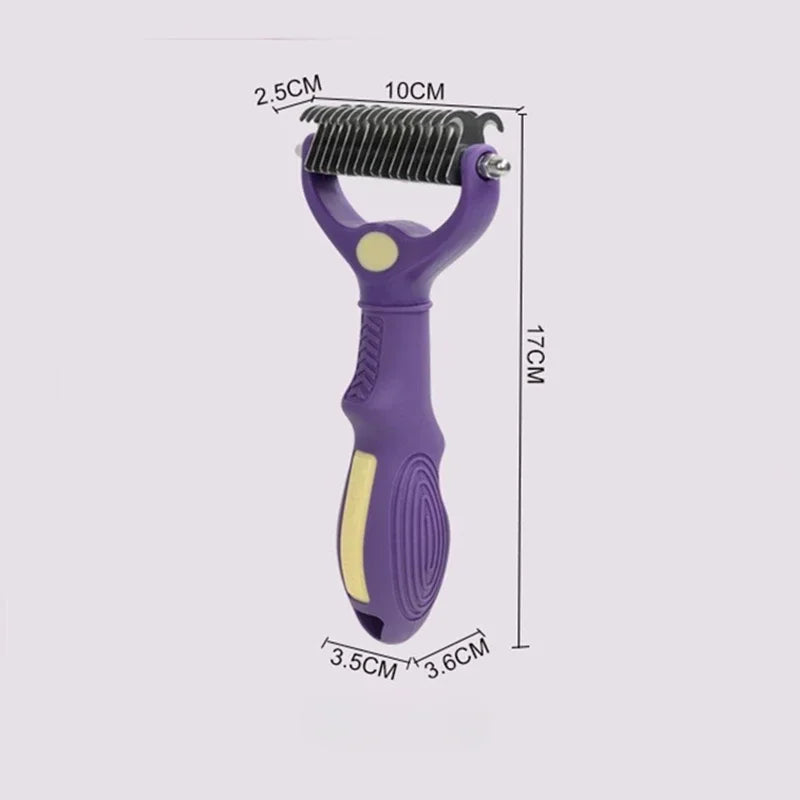 Dog Grooming Comb Pet Deshedding Brush – Dog Supplies