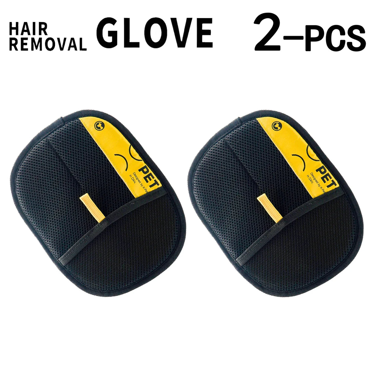 2 in 1 Pet Hair Removal Mitts for Cats & Dogs Electrostatic – 5 Colors
