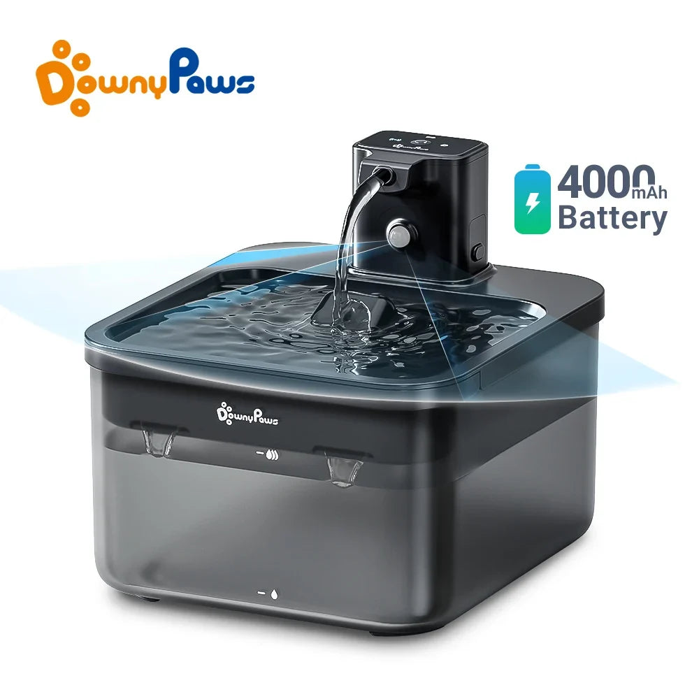 DownyPaws 2.5L Wireless Cat Water Fountain - ProPawPet.com