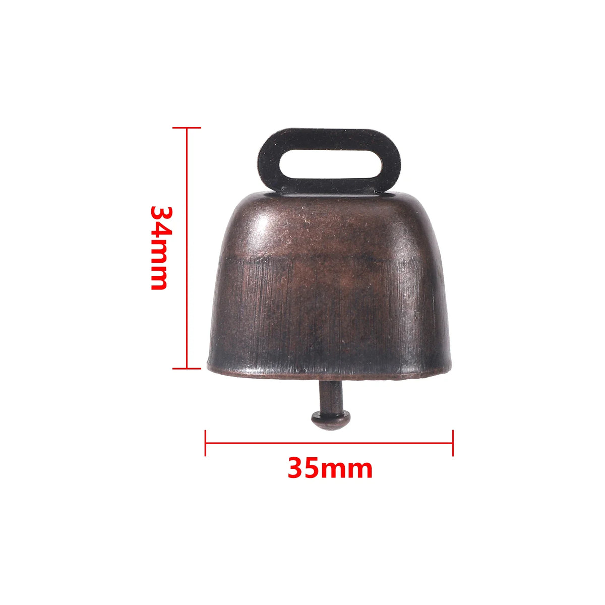 Animal Pet Copper Bells Hanger Metal Loud Crisp Spread – 2 Colors