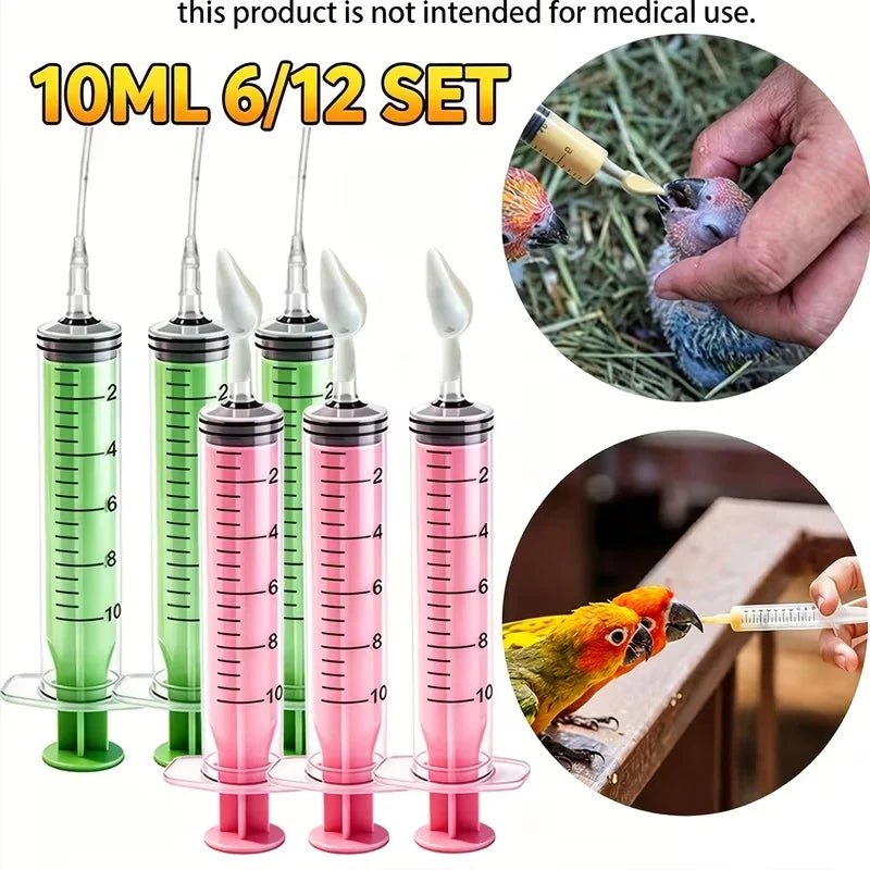 6/12 Set Manual Bird Feeding Tube and - ProPawPet.com