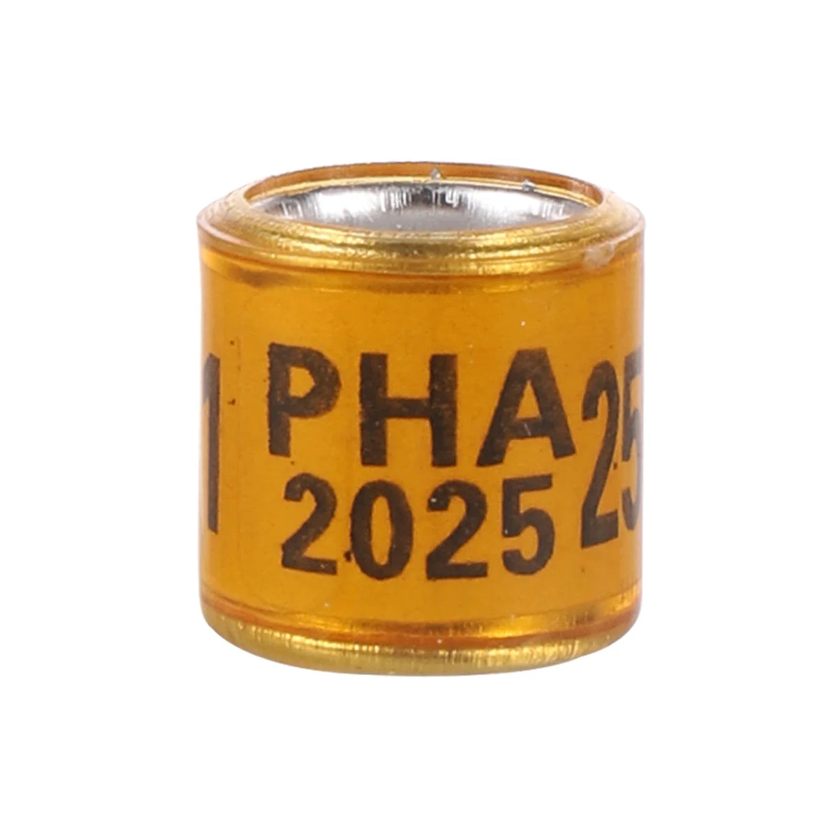 PHA 2027 Pigeon Foot Ring ID 8mm with Numbers Aluminum Plastic – 22 Colors