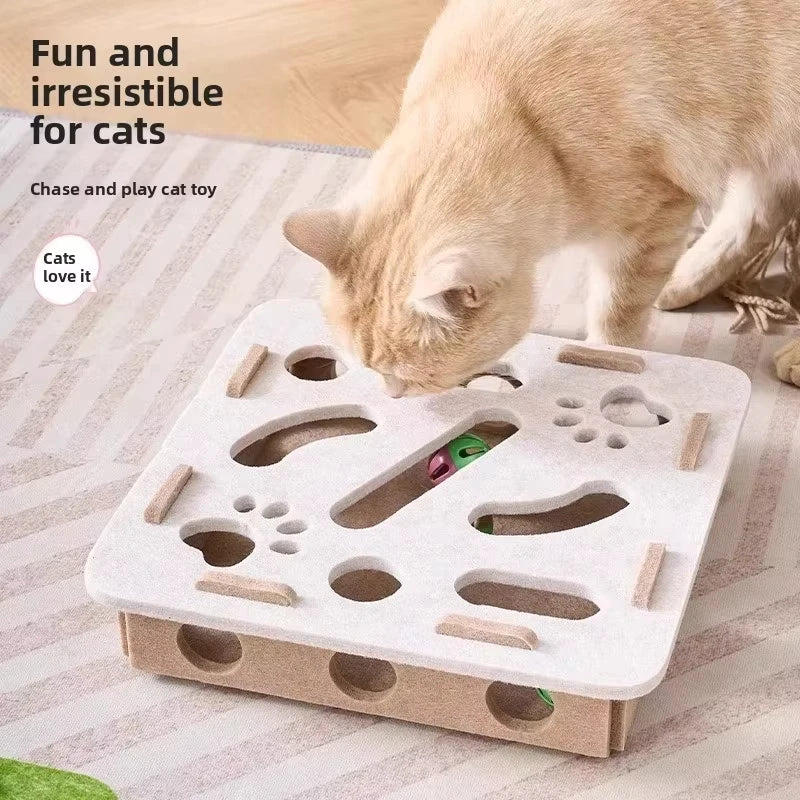 Pet Cat Puzzle Toy Maze Box Interactive - ProPawPet.com