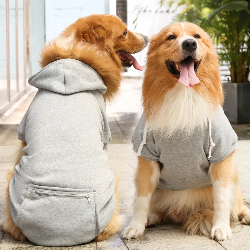 Dog Winter Coat Pet Jacket Plaid Reversible - ProPawPet.com