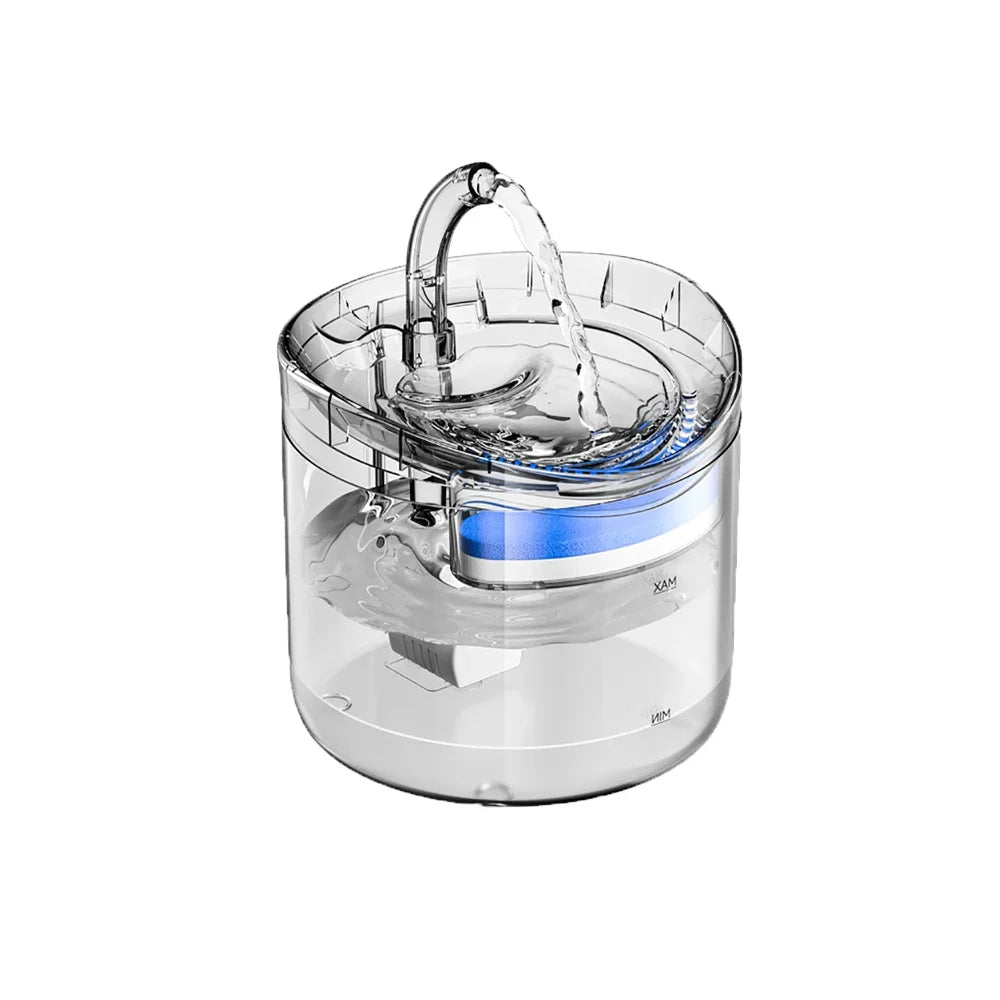 Quiet 2l Cat and Dog Drinker Activated Carbon Filter