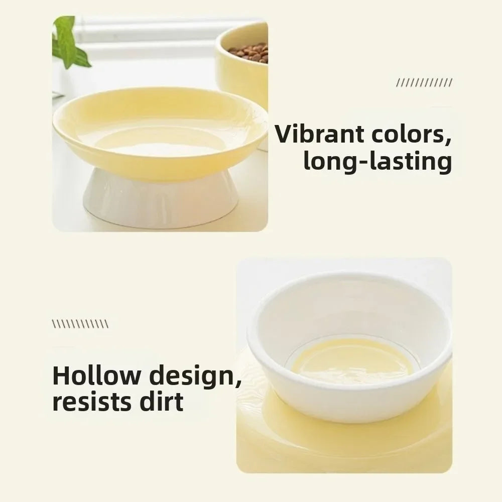 Creative Ceramic Cat Bowl Cute Large - ProPawPet.com