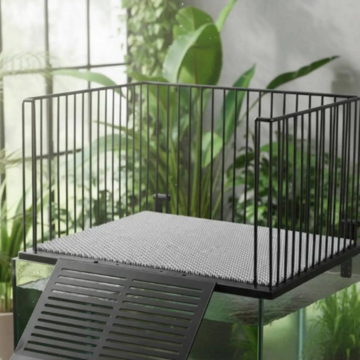Stainless Steel Basking Dock Anti-Escape - ProPawPet.com