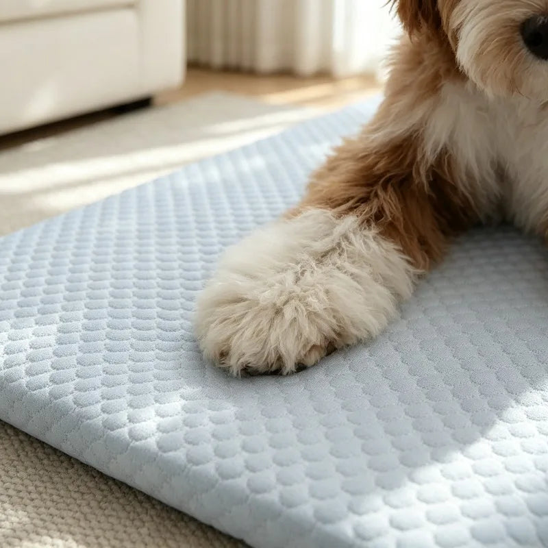 Breathable Thick Ice Silk Cooling Pet Mat - ProPawPet.com