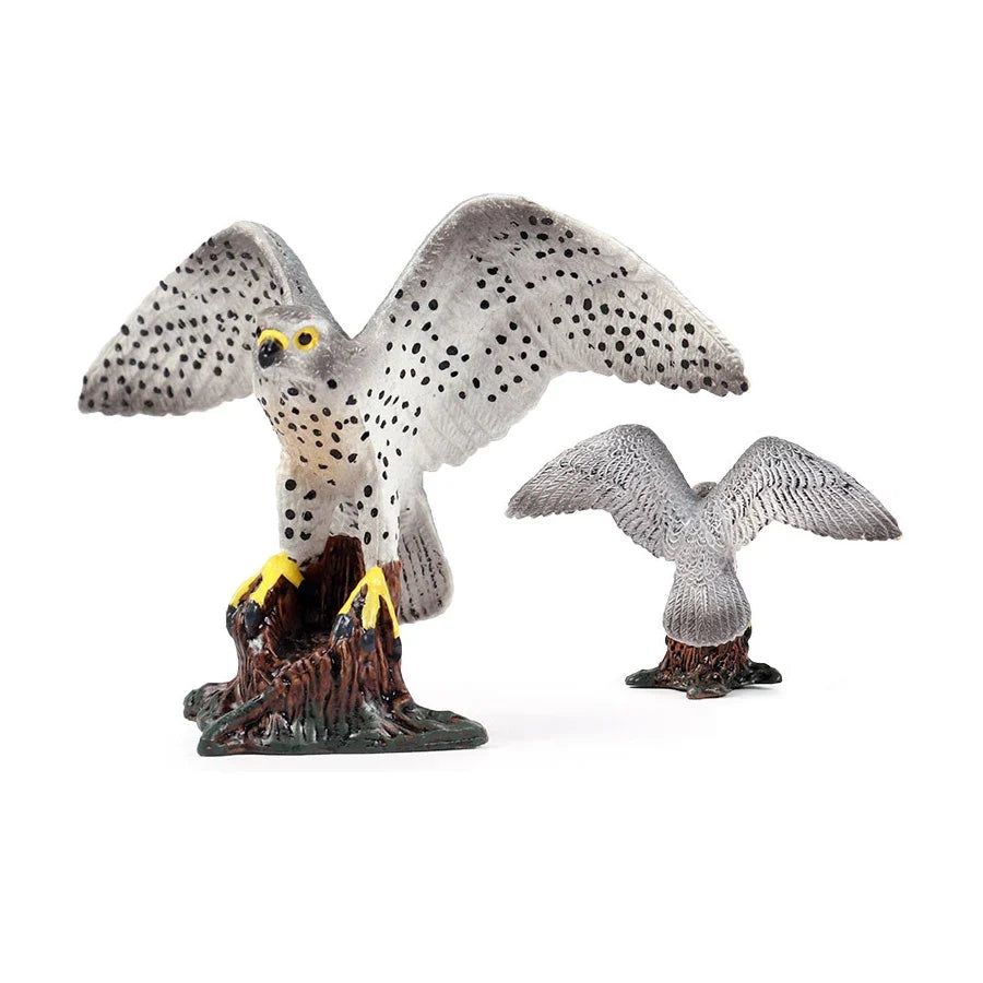 Realistic Plastic Birds of Prey Figurines - ProPawPet.com