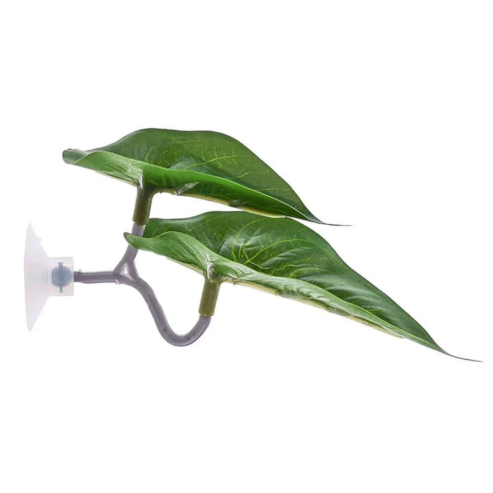 Plastic Betta Fish Rest Leaf Simulated Lotus - ProPawPet.com