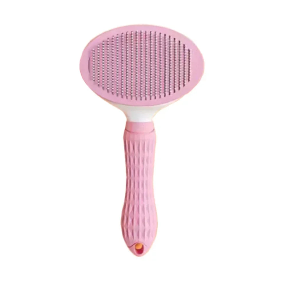 1 Pet Deshedding Grooming Brush Dog Hair Remover Fur Knot Cutter
