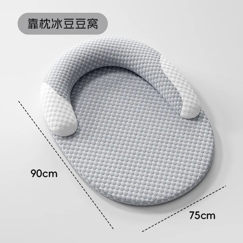 Summer Pet Cooling Pad Removable Washable Dog Bed – 4 Colors