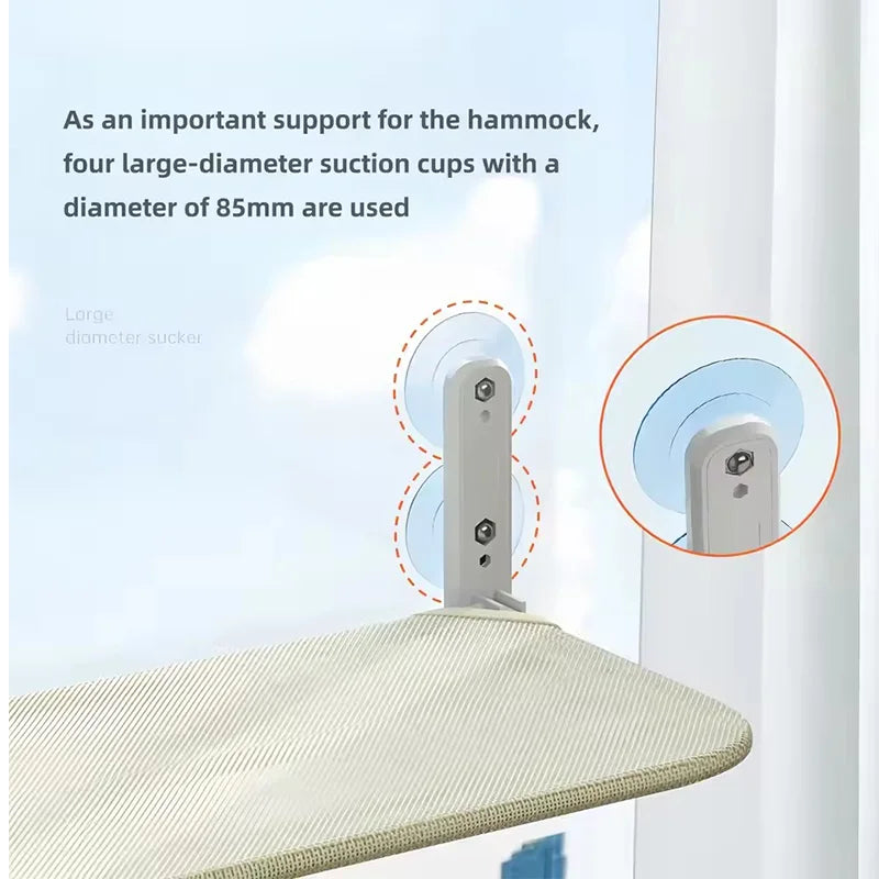Strong Suction Cup Cat Window Hammock - ProPawPet.com