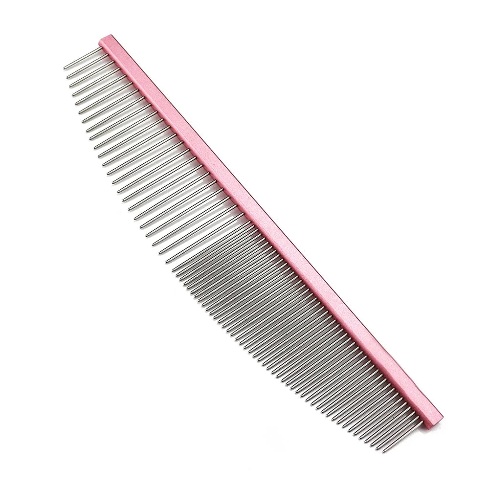 Pet Grooming Comb Aluminum Handle Brush – Cat Supplies