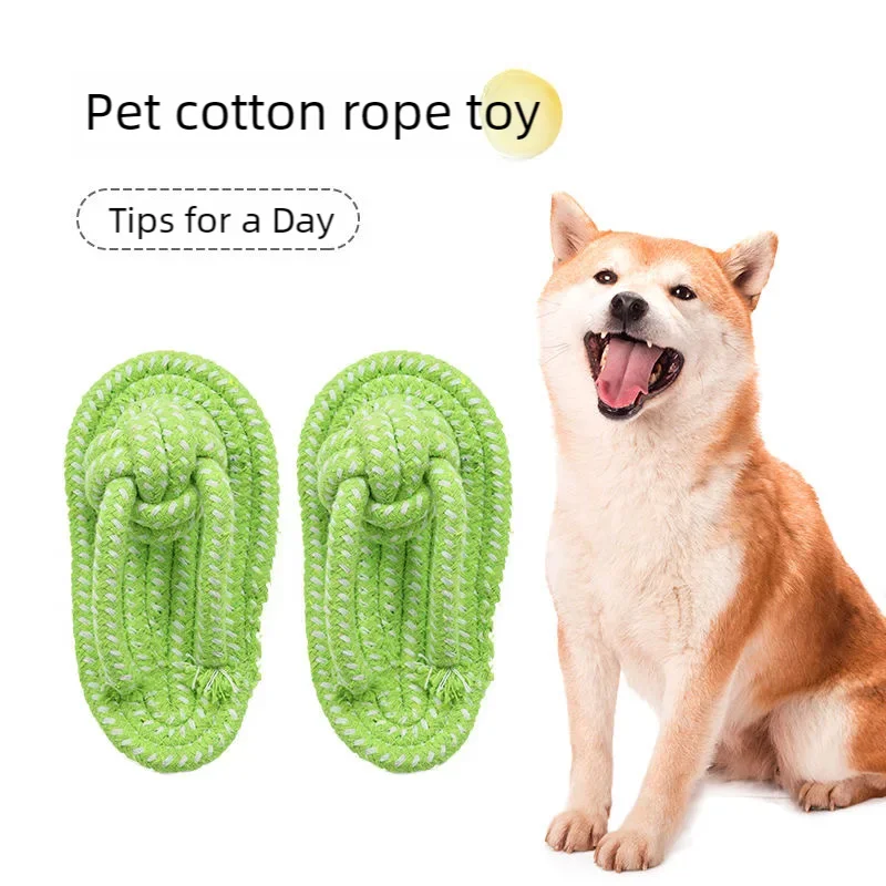 Pet Interactive Chewing Toy Cotton Slipper - ProPawPet.com