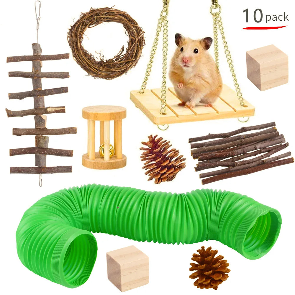 New Pet Toys Hamster Rabbit Dutch Pig Parrot - ProPawPet.com