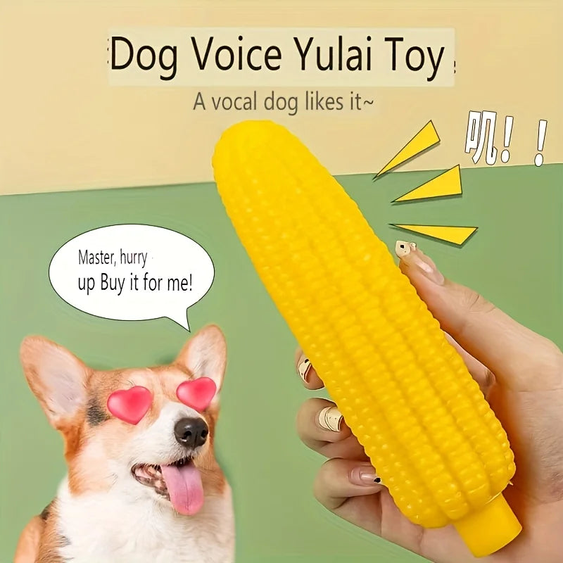 Puppy Corn Style Rubber Grinding Chew Toy - ProPawPet.com