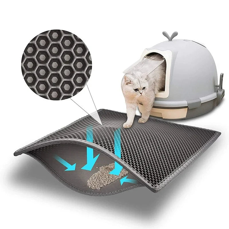 2 Layer Extra Large Cat Litter Mat Heavy - ProPawPet.com