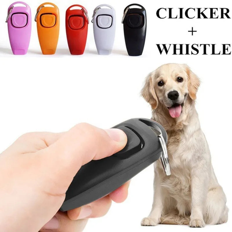 2 In 1 Pet Dog Clicker Dog Training Whistle - ProPawPet.com