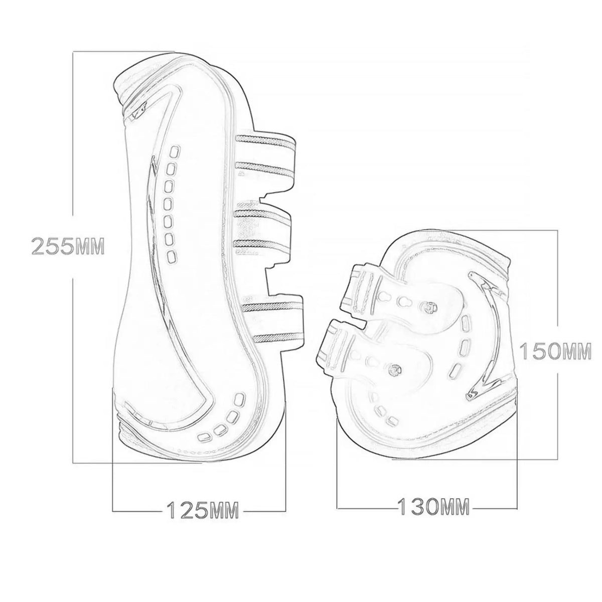 4Pcs Horse Boots Breathable Leg Protection - ProPawPet.com