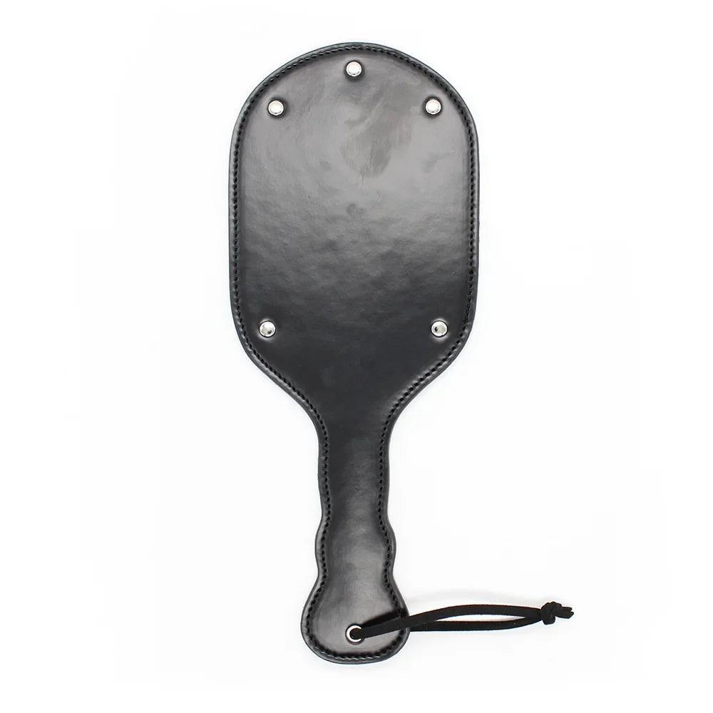 Durable PU Leather Equestrian Paddle, Soft Faux Horse Riding – 2 Colors