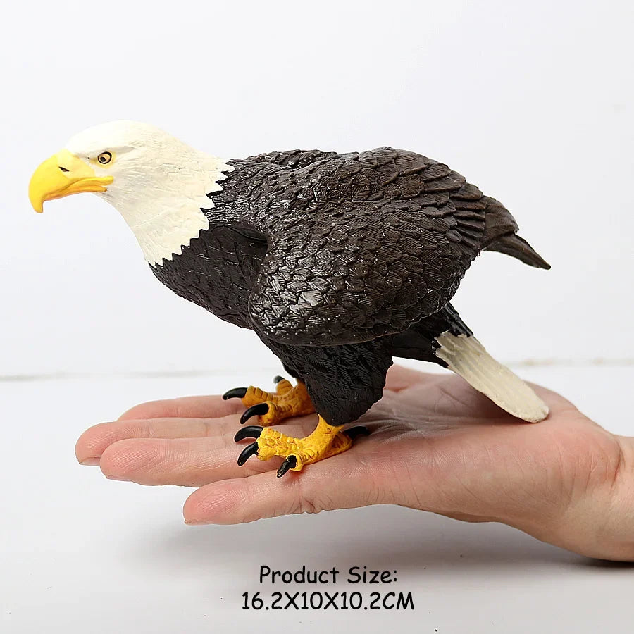 Realistic Plastic Birds of Prey Figurines - ProPawPet.com