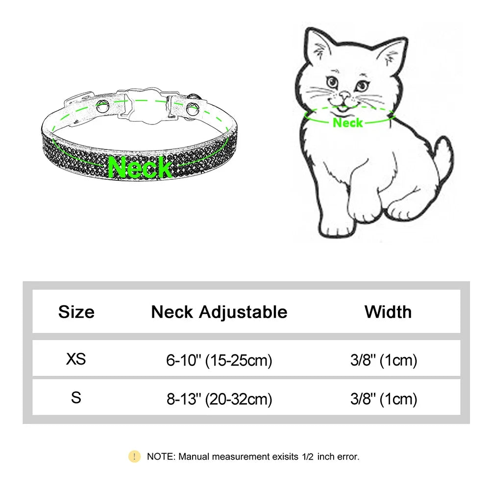 Soft Pink Suede Leather Cat Collar - Cute - ProPawPet.com
