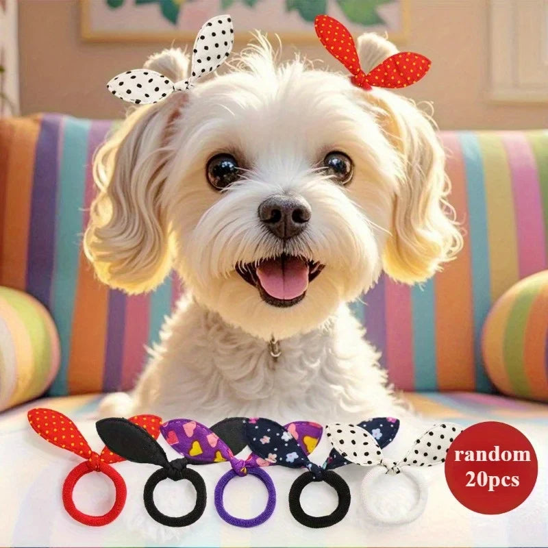 20pcs Creativity Pet Hair Accessories Bow - ProPawPet.com