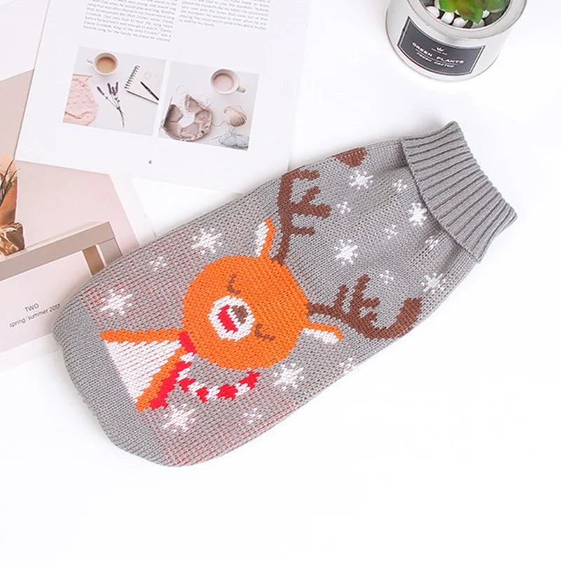 Cute Cat Sweater Costume Winter Warm Pet - ProPawPet.com