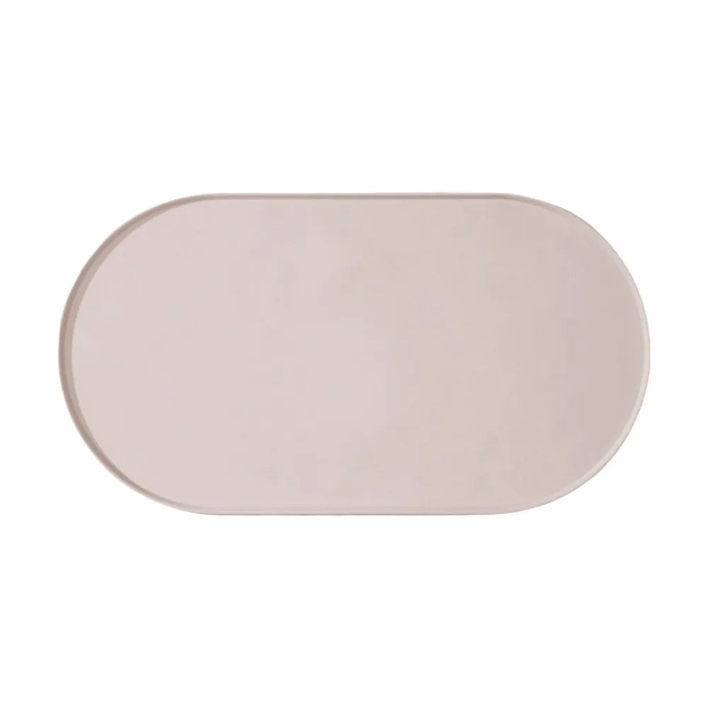 Durable Silicone Pet Food Mat Waterproof Raised Edges Cat – 12 Colors
