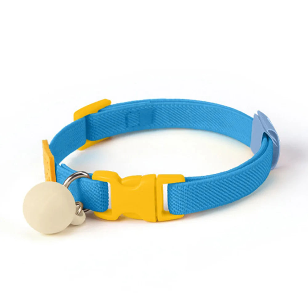 Cat Collar Elastic Webbing Puppy Necklace – Cat Supplies