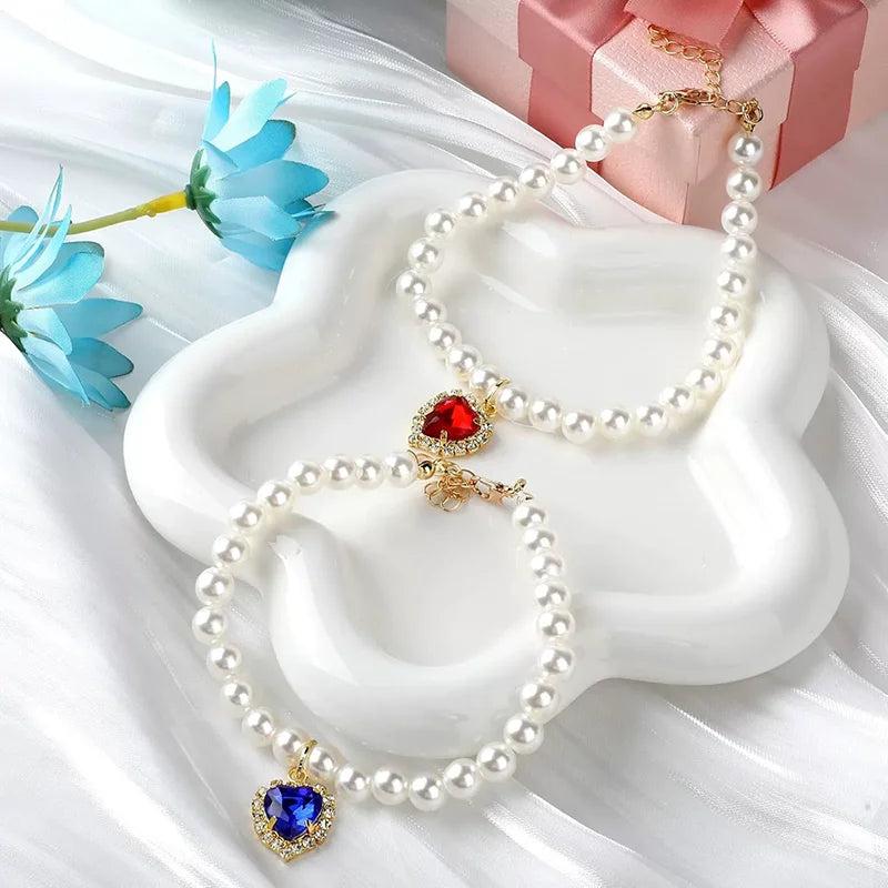 Pet Rhinestone Collar Adjustable Cat - ProPawPet.com