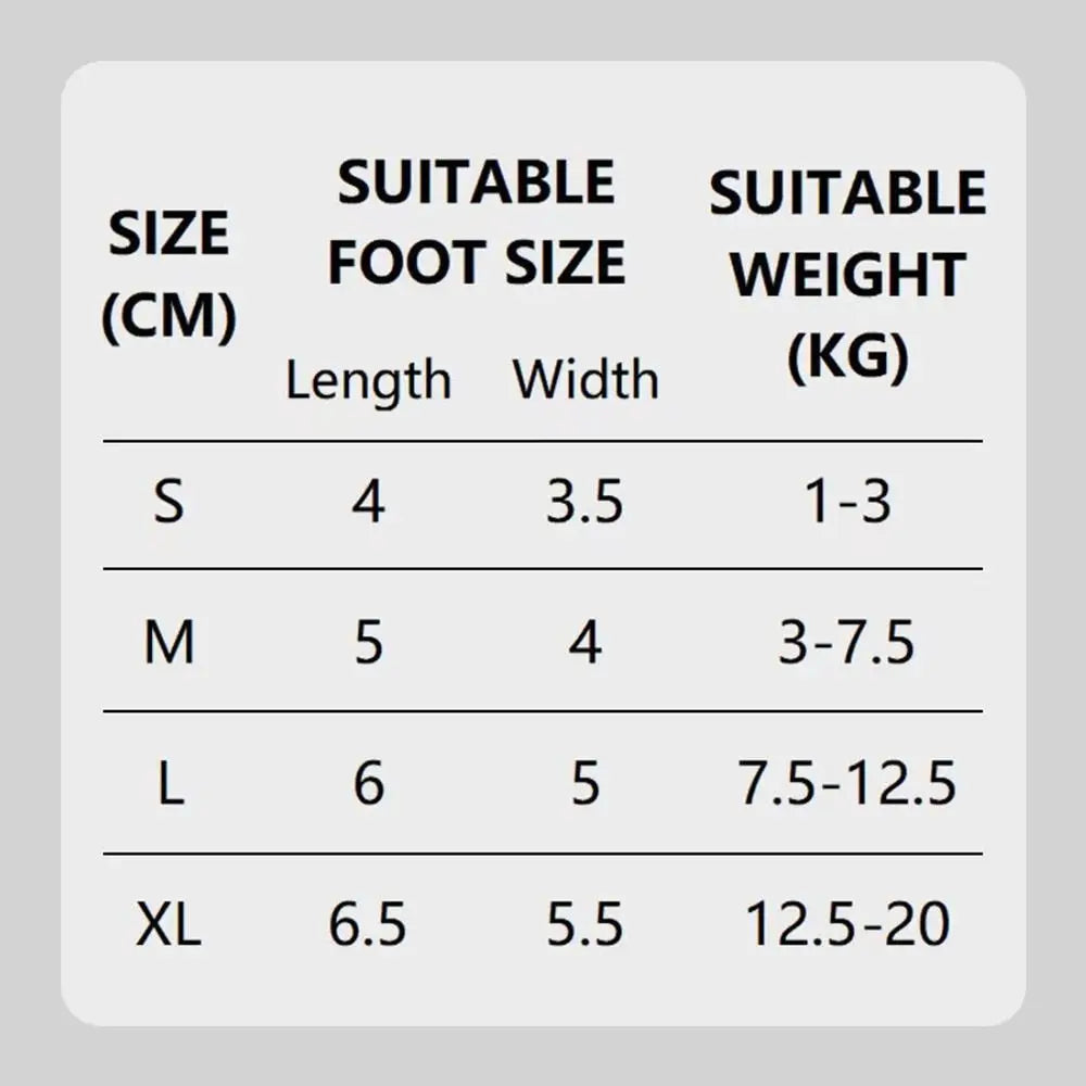 4PCS Cute Waterproof Winter Dog Shoes Warm - ProPawPet.com