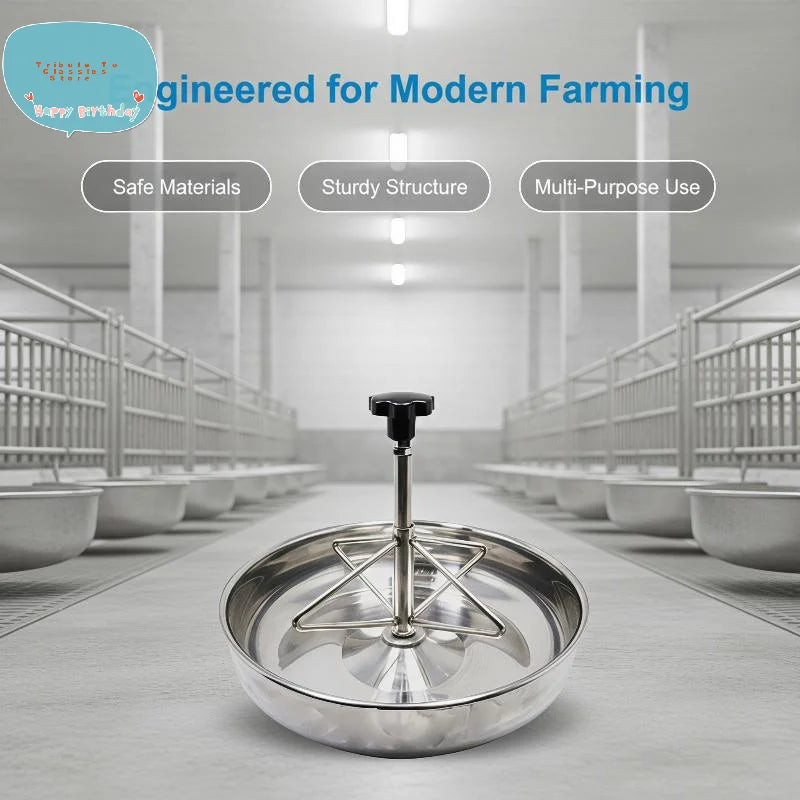 ^-^Waterproof Stainless Steel Pig Feeder - ProPawPet.com