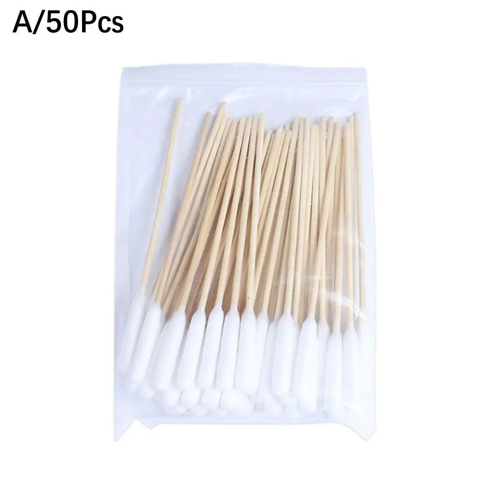 50 Cotton Sticks Dog Ear Cleaning Cats – 5 Colors