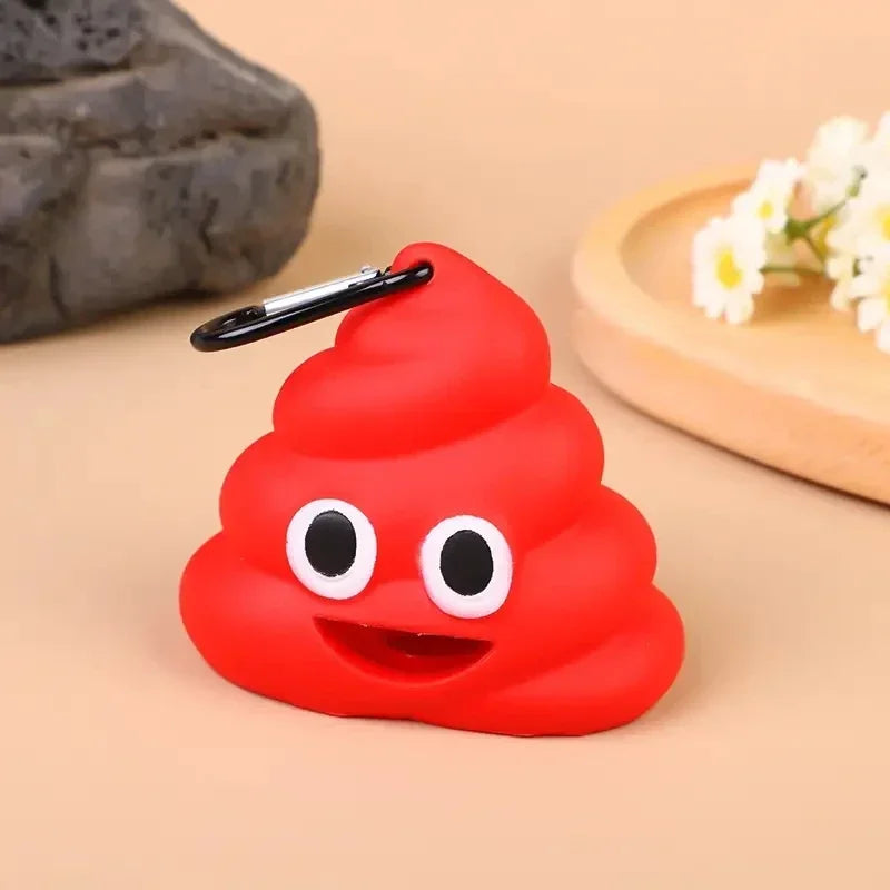 Creative Poop Shaped Pet Waste Pouch, Portable