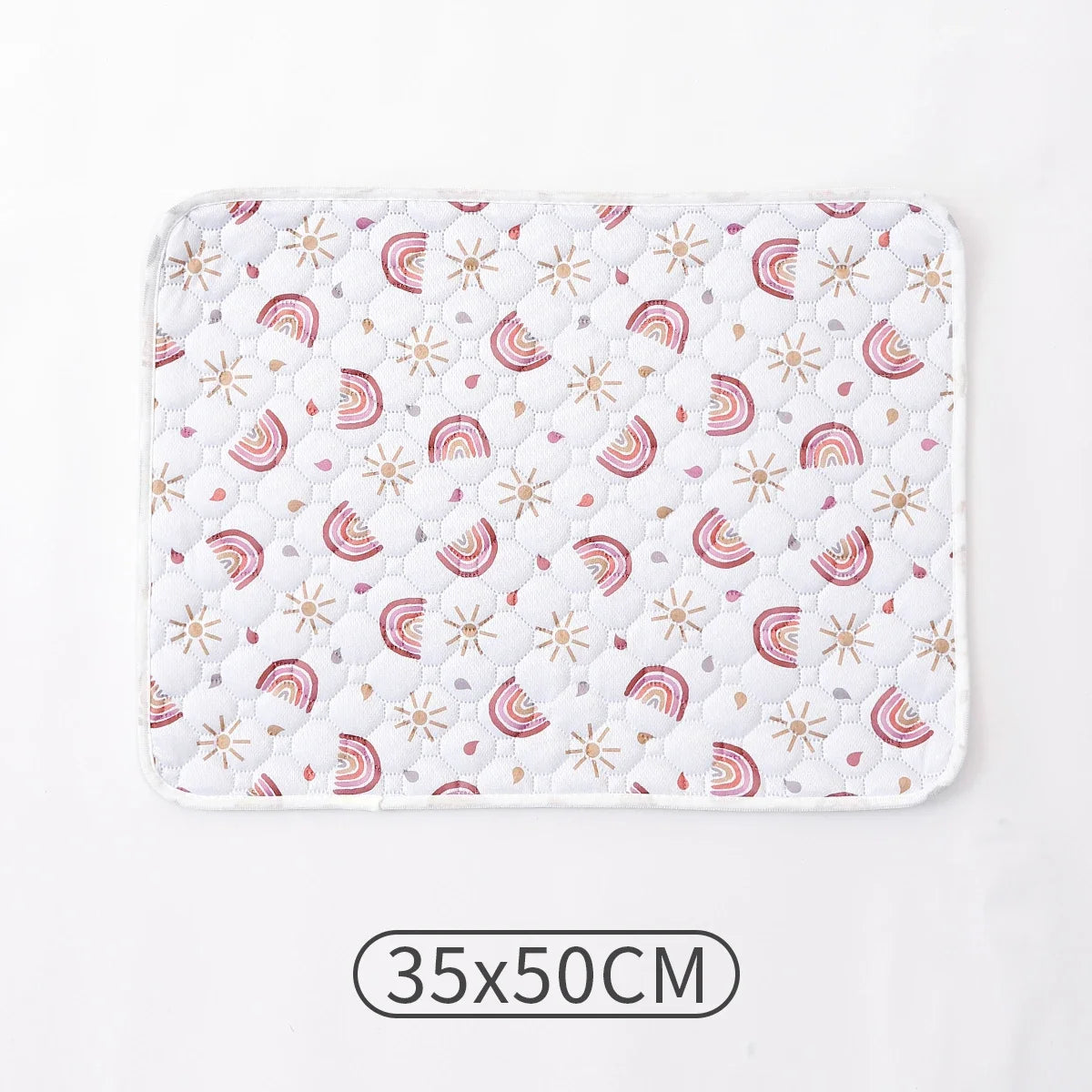 Mesh Fabric Absorbent Cotton Pet Pee Pad, Non-Slip