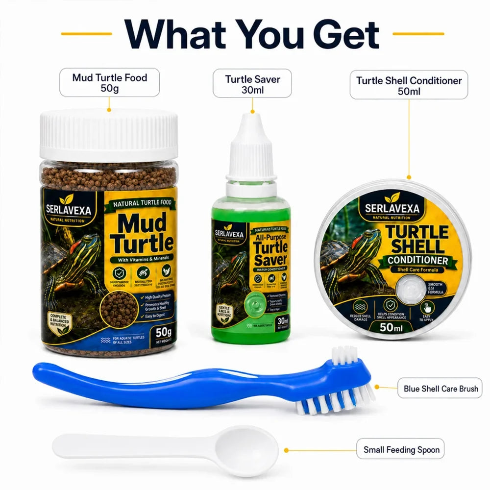 SIKEZHAN Turtle Care Set with Aquatic Turtle - ProPawPet.com