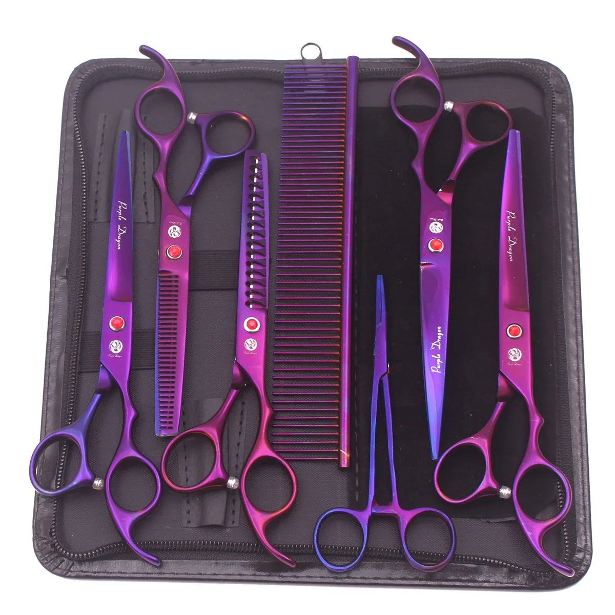 Purple Dragon Dog Grooming Scissors 6.5 7 Jp Stainless – Dog Supplies