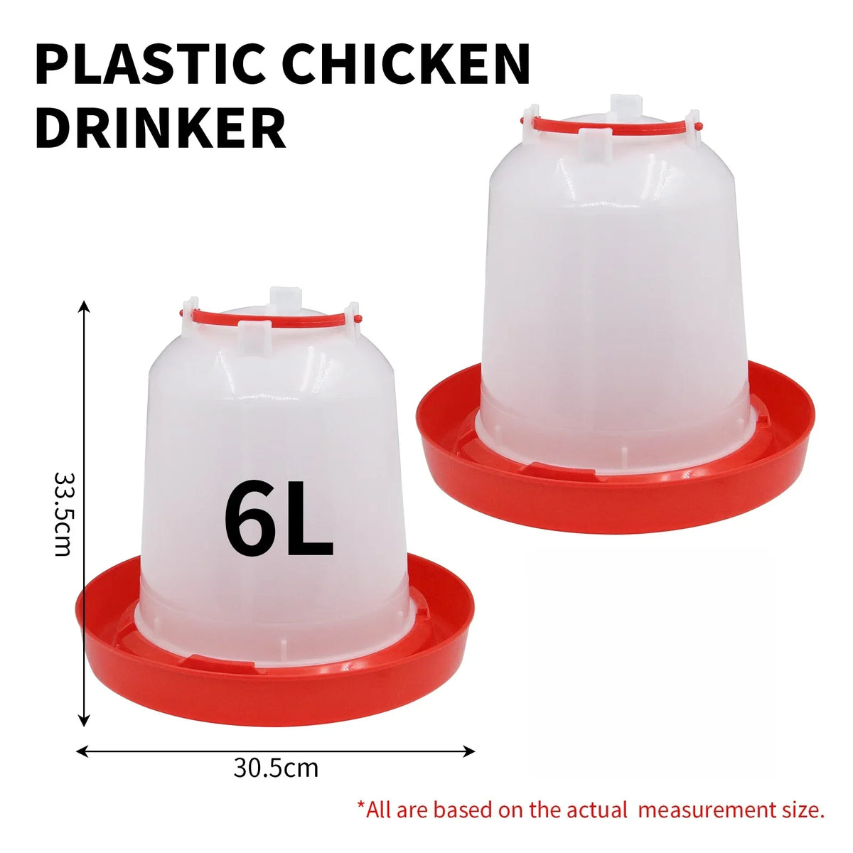 6L Automatic Chicken Coop Water Dispenser - ProPawPet.com