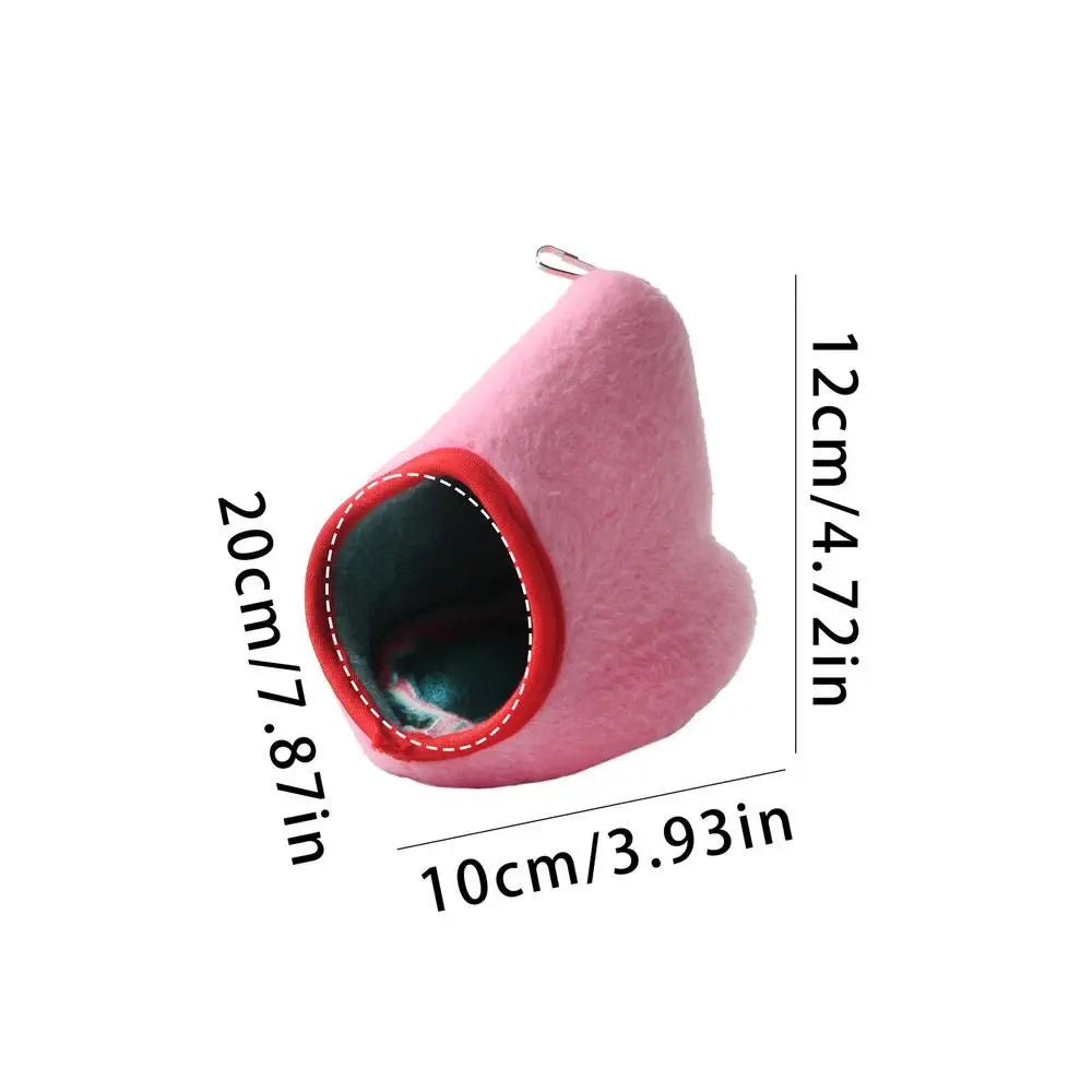 Hangable Hamster Hanging Bed Cage Accessory Small Pet Squirrel – 2 Colors