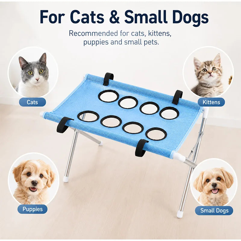 Foldable Dog Cat Grooming Hammock with Stand - ProPawPet.com
