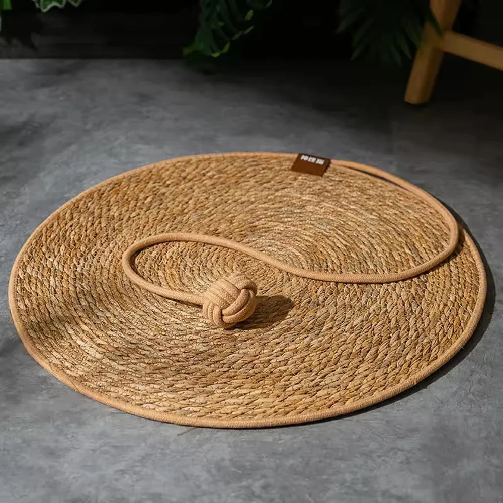 Cat Scratcher Rattan Mat – Cat Toys & Play