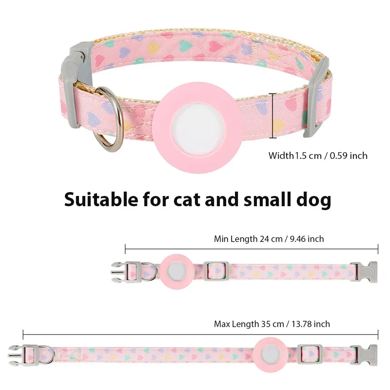 Cute Pet Collar For Airtag Adjustable Collar - ProPawPet.com